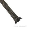 High temperature resistance carbon braid cable sleeve